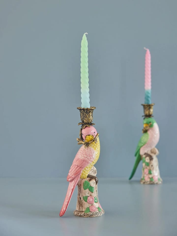 Candelabro Rice pájaro 23 cm, Pink RICE