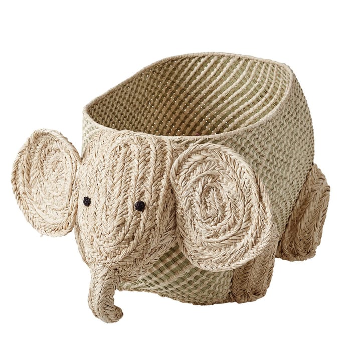 Cesta animales Rice rafia - elefante - RICE