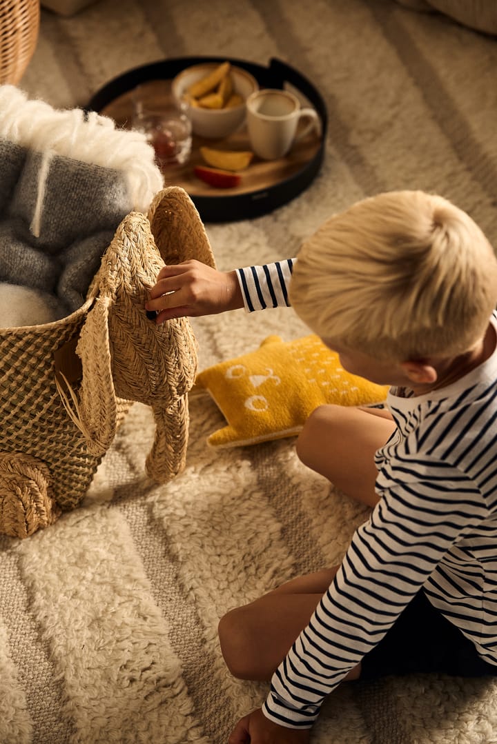Cesta animales Rice rafia, elefante RICE