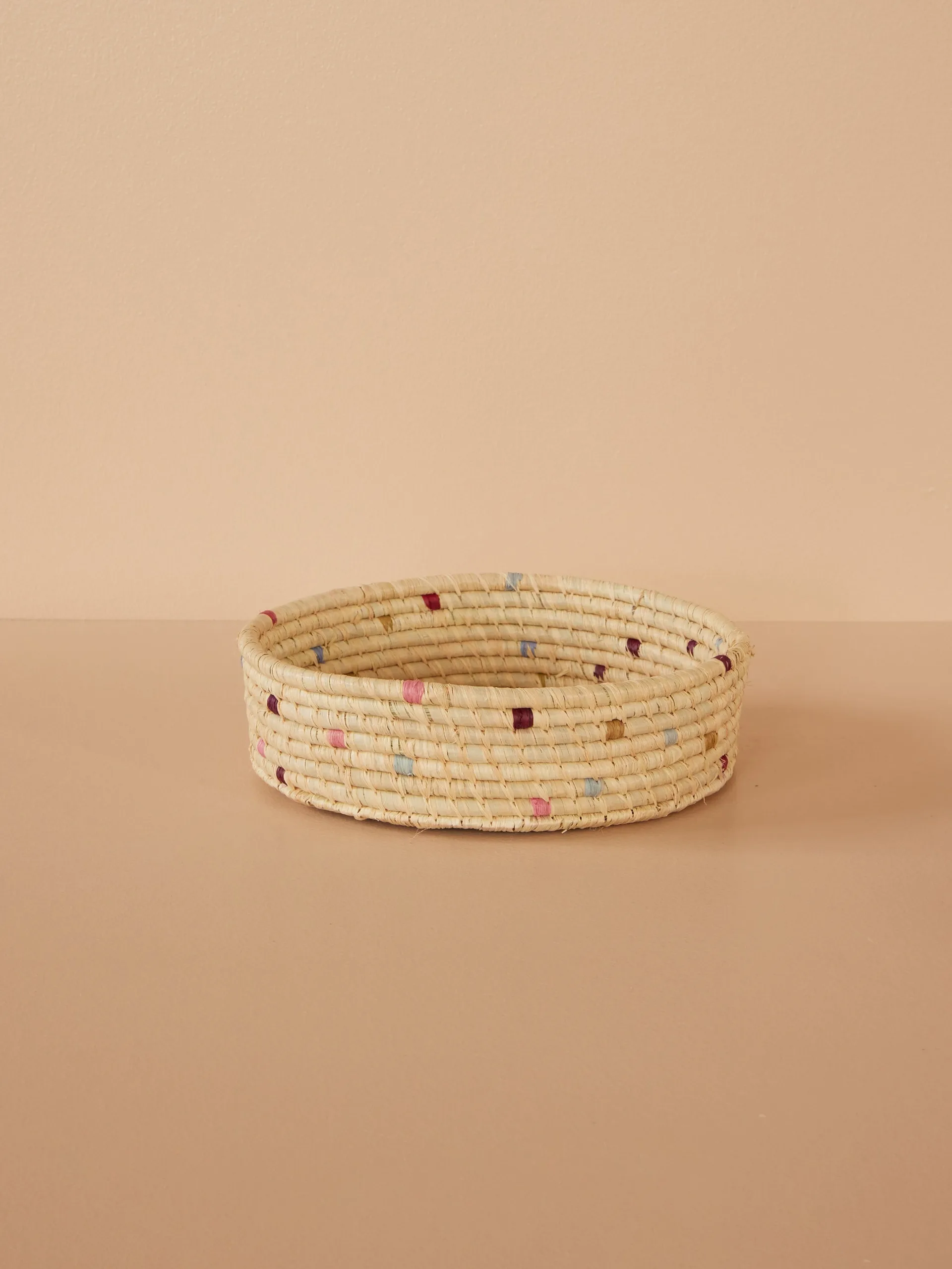 Cesta de almacenamiento Rice redonda rafia small, Natural RICE