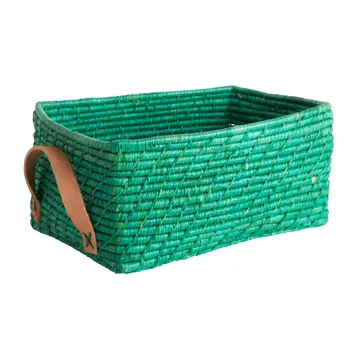 Cesta Rice rafia 24x34 cm - verde - RICE