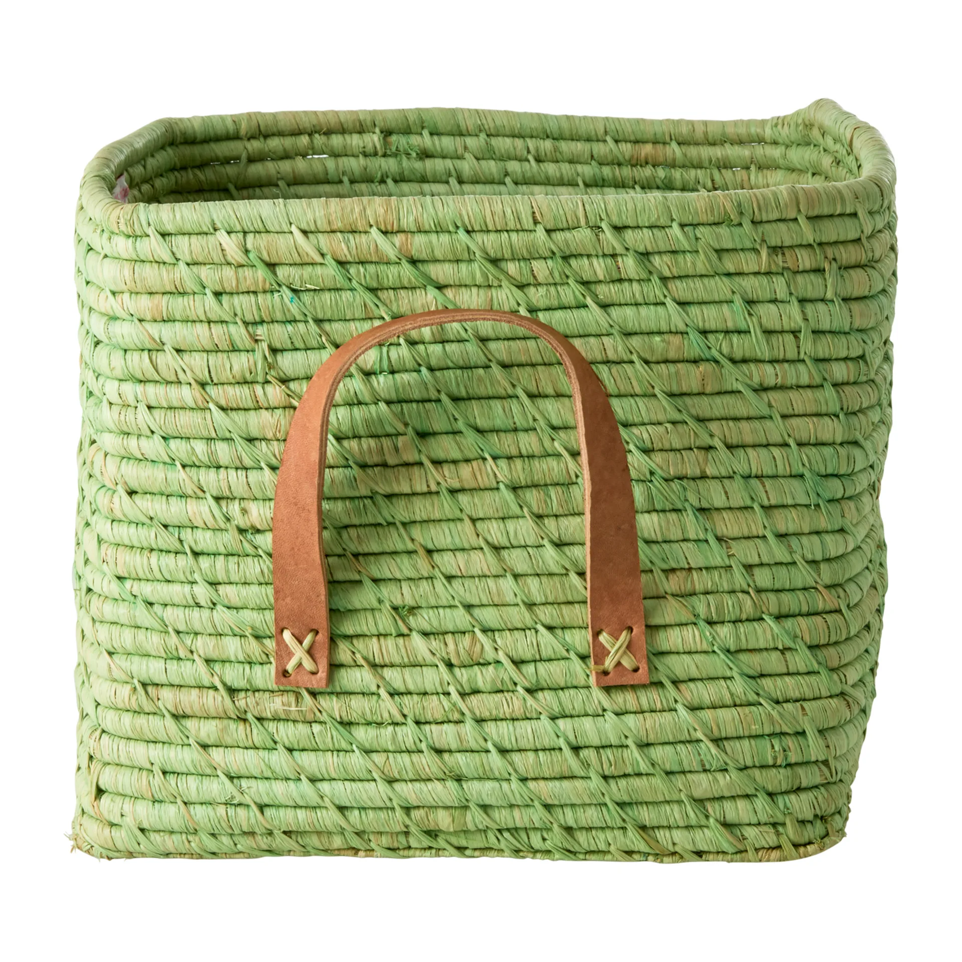 Cesta Rice rafia, Soft green RICE