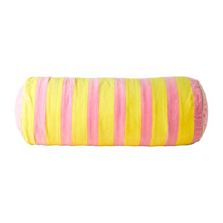 Cojín cilíndrico Rice 25x60 cm, Pink-yellow RICE