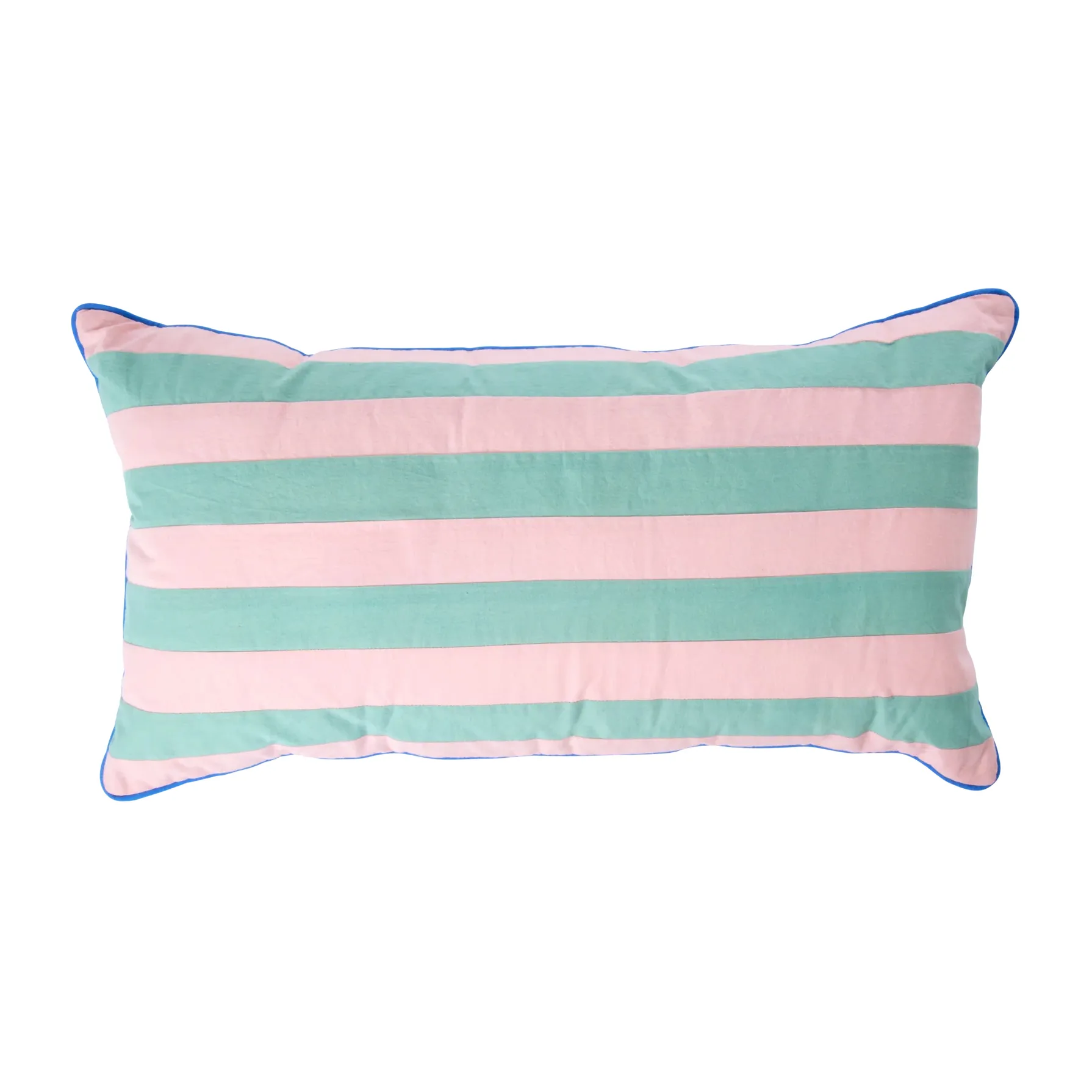Cojín Rice a rayas 30x60 cm, Pink-green RICE