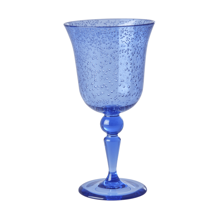 Copa de vino diseño burbuja Rice 36 cl - Azul - RICE