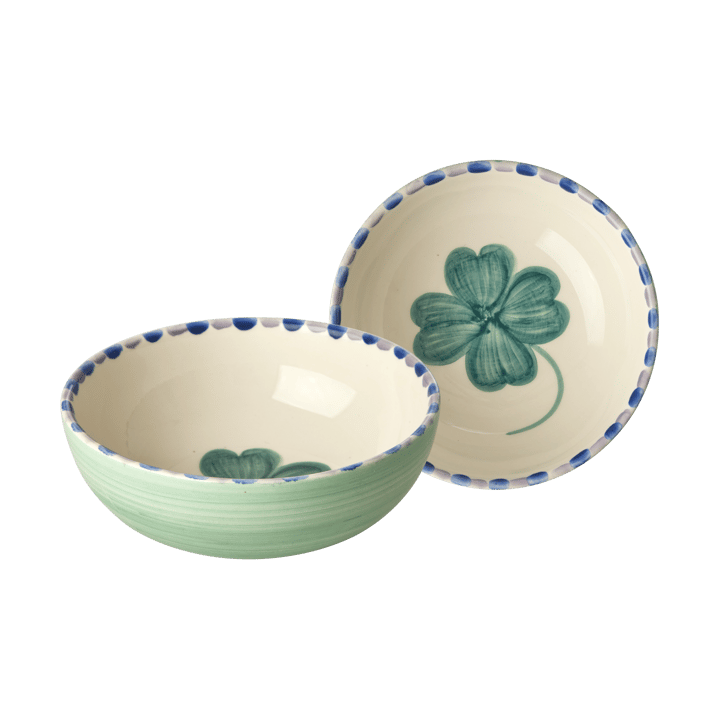 Cuenco de cerámica Rice 35 cl, Good Luck Clover-Soft green RICE