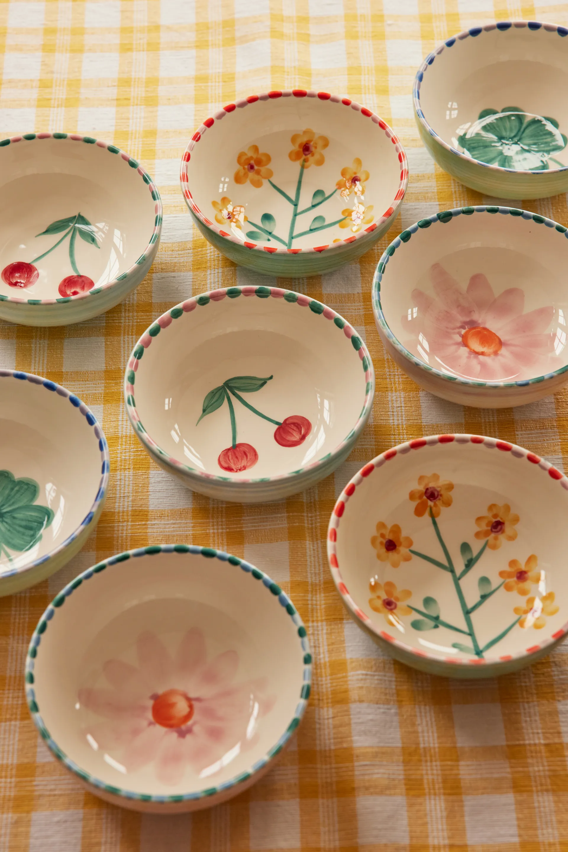 Cuenco de cerámica Rice 35 cl, Soft Pink Flower-lavender RICE