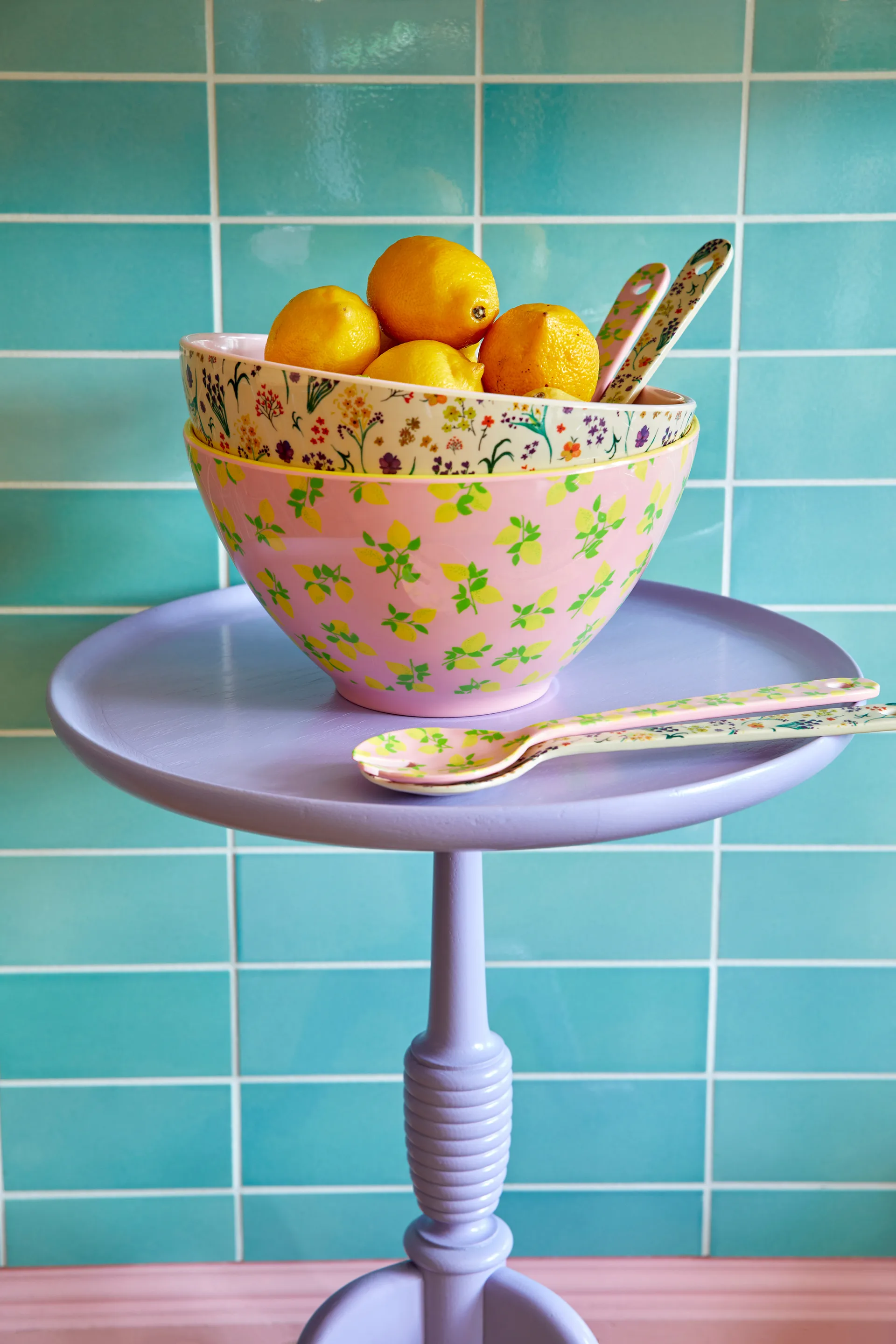 Ensaladera melamina Rice Ø26,5 cm, Wild flowers RICE