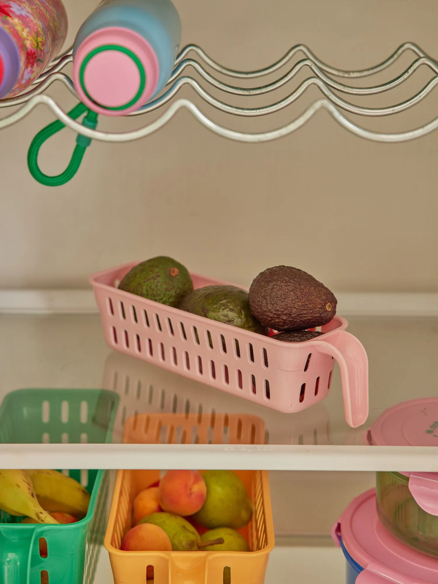 Fiambrera Rice 6,7x26,5 cm, Rosa suave RICE