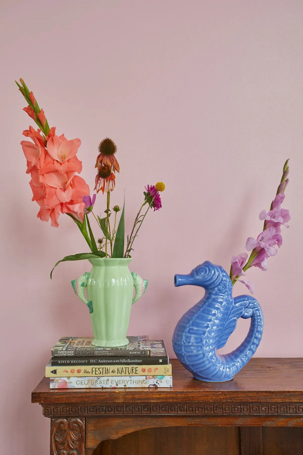 Jarrón Rice fisk 20 cm, Green RICE