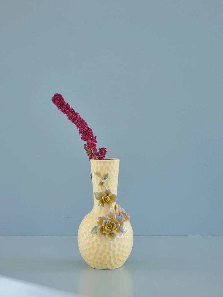 Jarrón Rice Flower Sculpture 25 cm - Cream - RICE