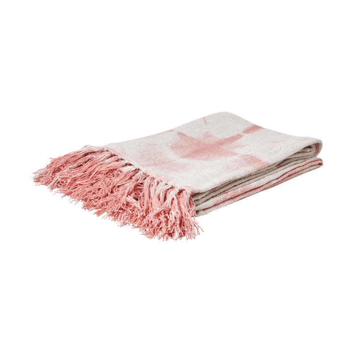 Manta Rice 125x150 cm - Teñido, rosa suave - RICE