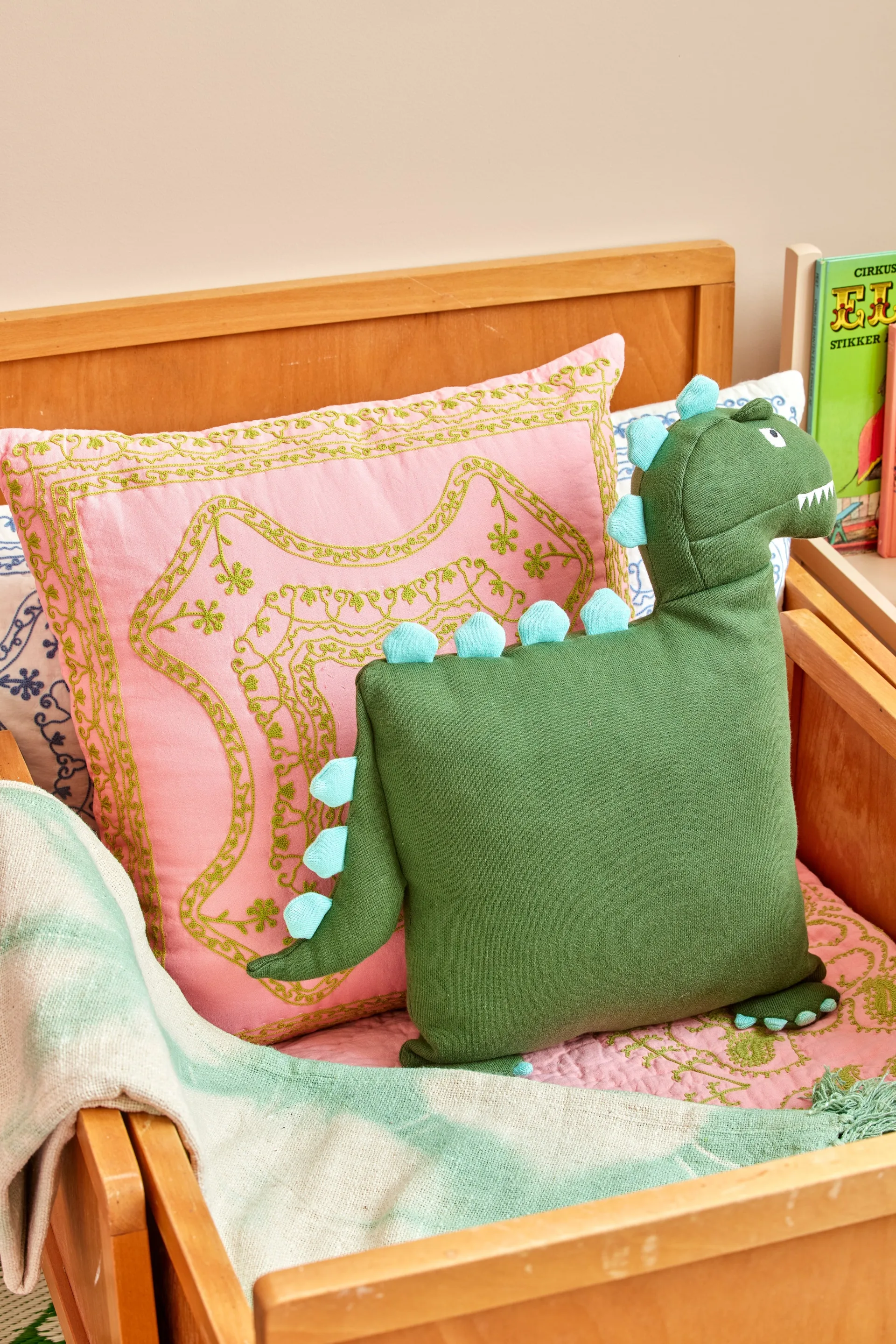 Manta Rice 125x150 cm, Teñido, verde RICE