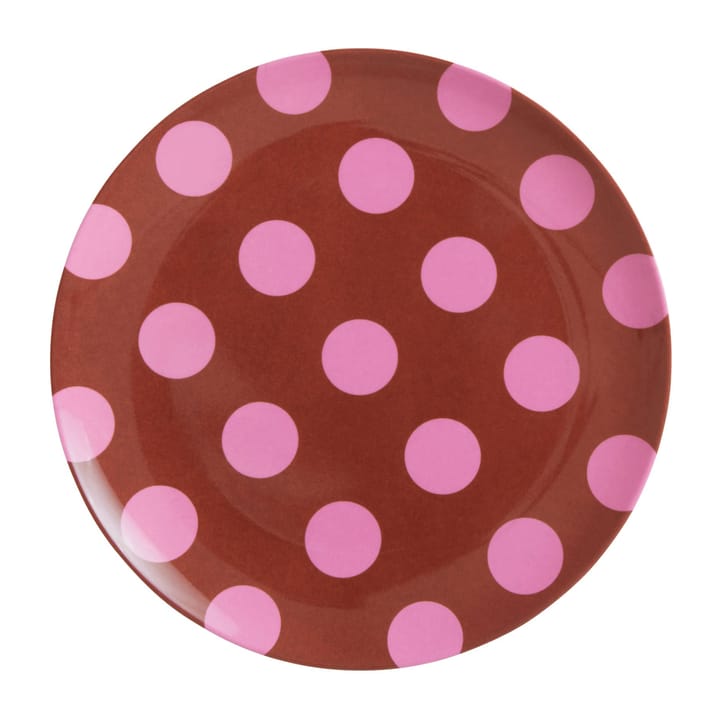 Platillo melamina Rice 20 cm - Brown-soft pink - RICE
