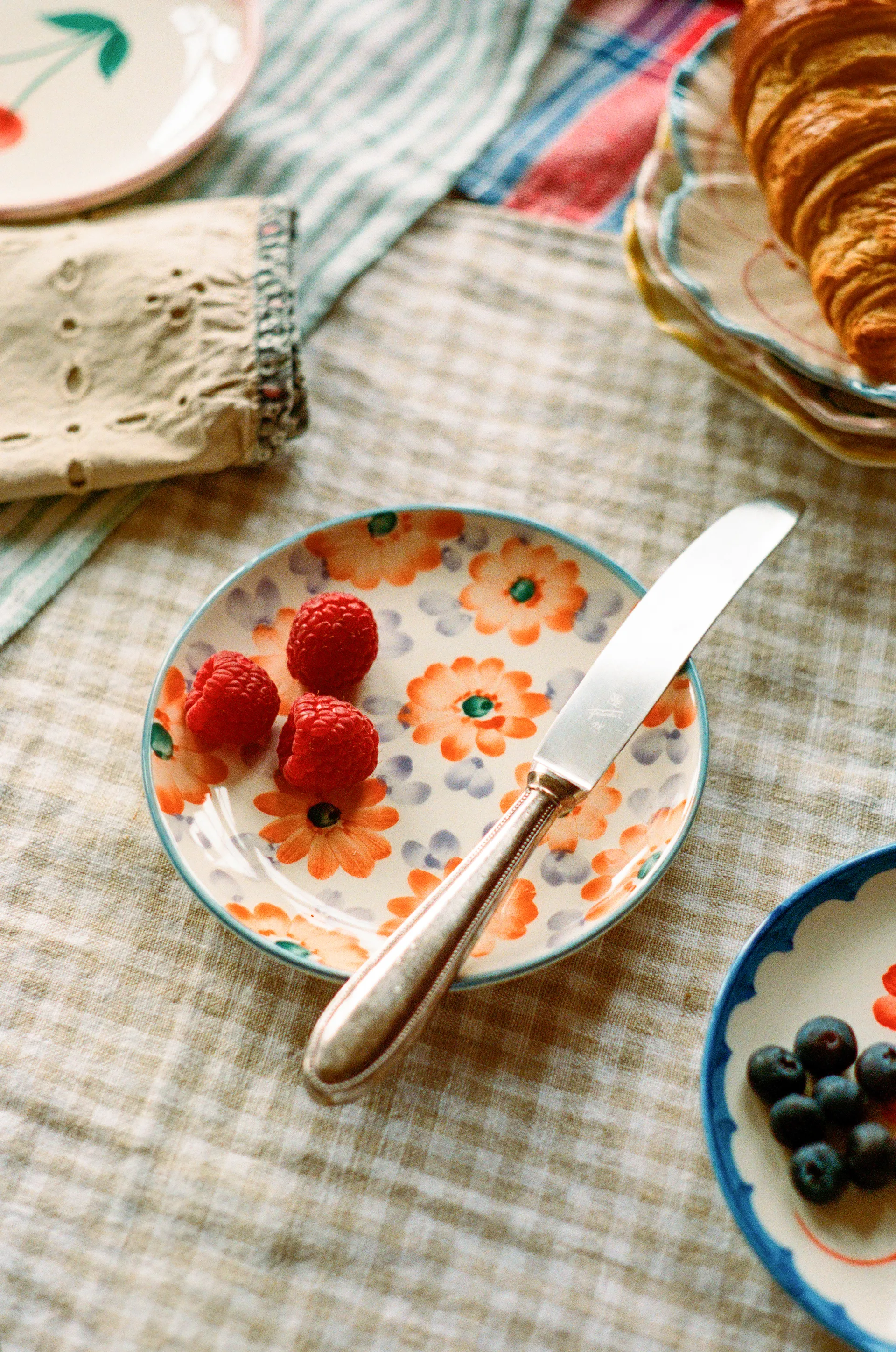 Plato de cerámica Rice Ø15 cm, Naranja RICE