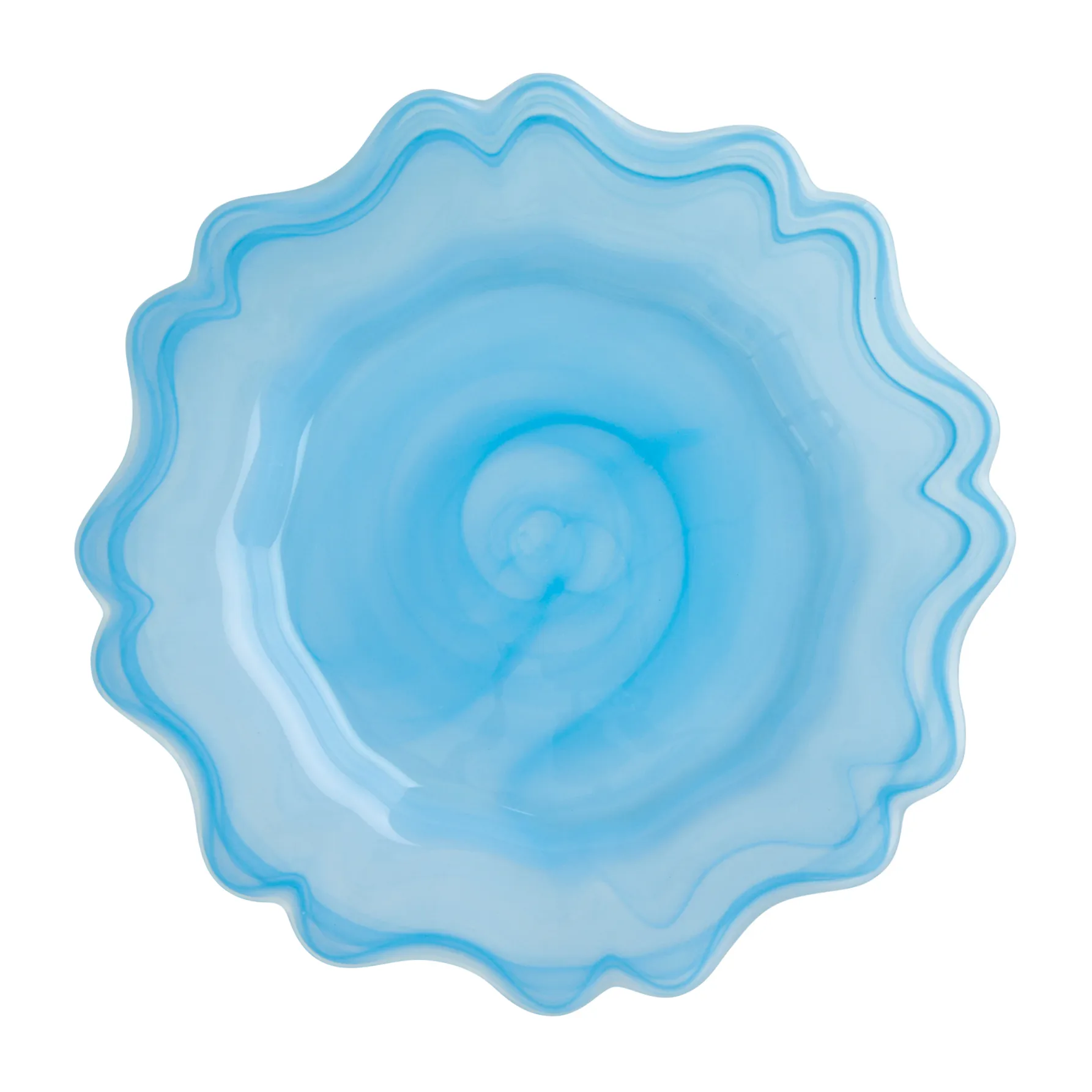 Plato de postre Alabaster Ø21 cm, Sky blue RICE