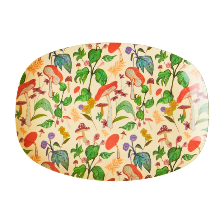 Plato melamina Rice 16,5x23 cm - Mushroom - RICE