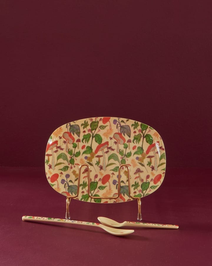 Plato melamina Rice 16,5x23 cm, Mushroom RICE