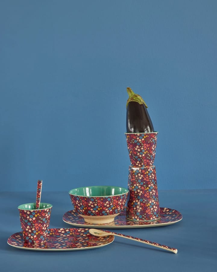 Plato melamina Rice 16,5x23 cm, Poppies RICE