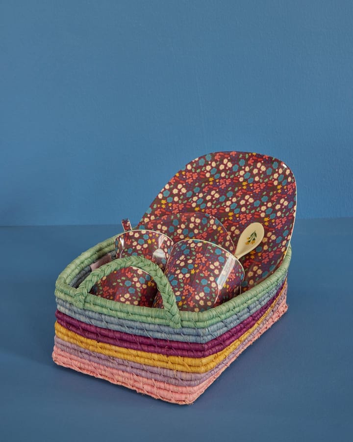 Plato melamina Rice 16,5x23 cm, Poppies RICE