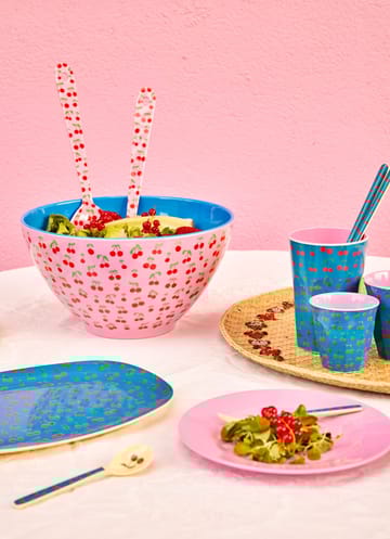Plato melamina Rice 22x30 cm - Cereza - RICE