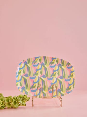 Plato melamina Rice 22x30 cm - Jungle fever - RICE