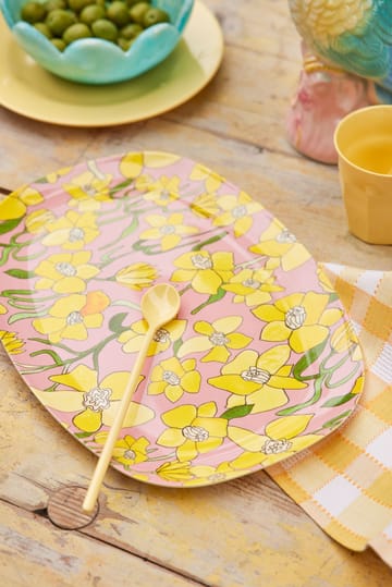 Plato melamina Rice 22x30 cm - Narciso - RICE