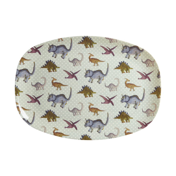 Plato melamina Rice 22x30 cm - Nuevo Dino - RICE
