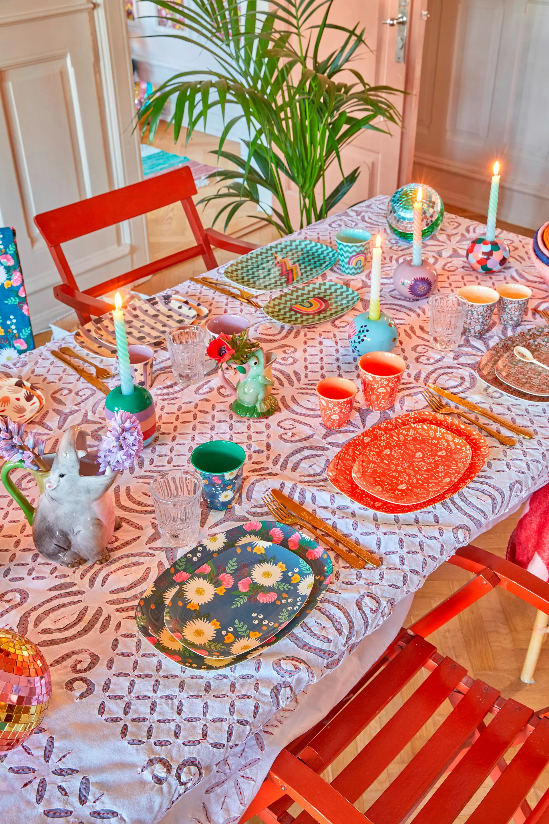 Plato melamina Rice 22x30 cm, Zig zag RICE