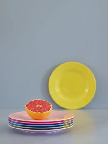Platos Rice melamina 20 cm, 6-pack - Multicolor - RICE
