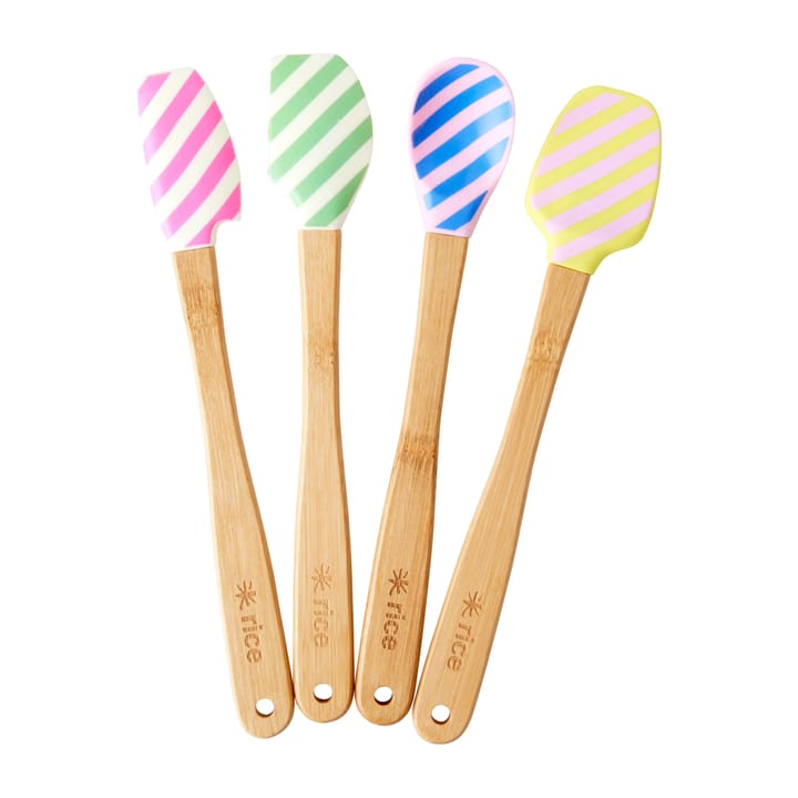 Set de 4 espátulas Rice 31 cm - Multicolor - RICE