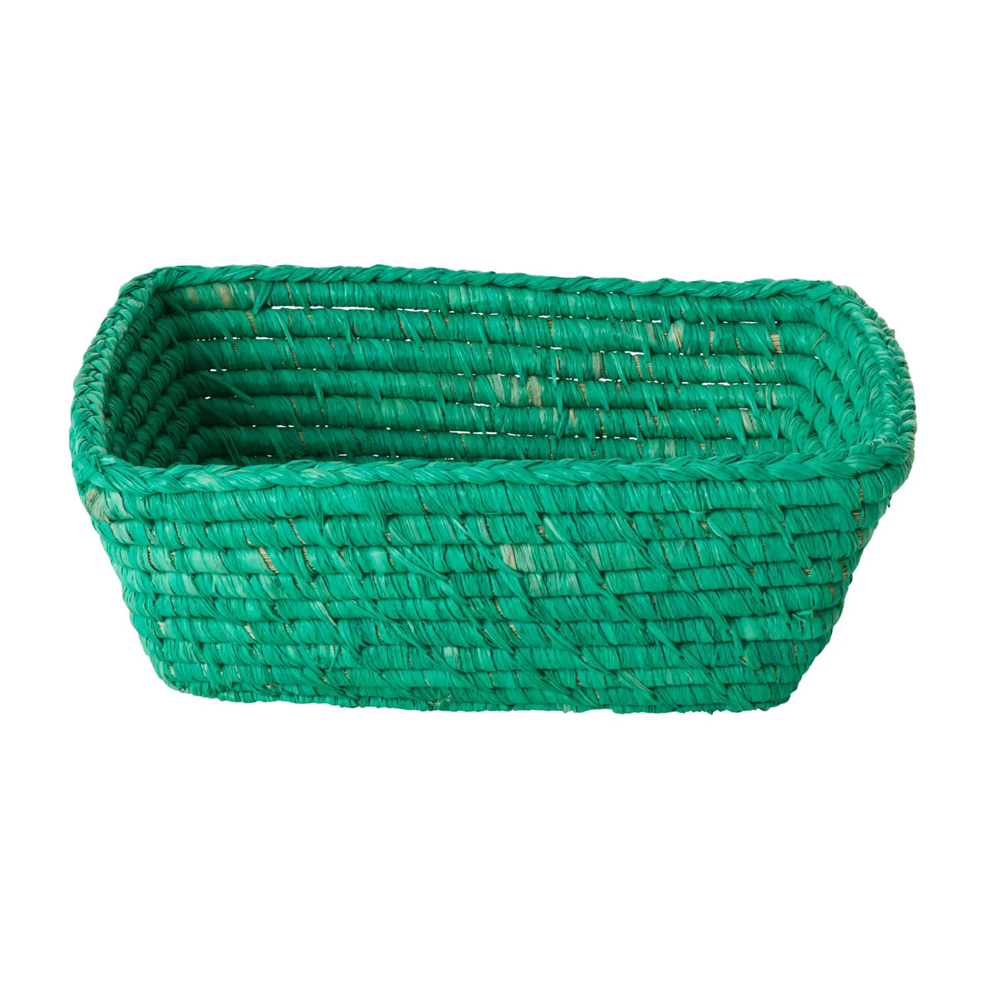 Set de 4 paneras Rice rafia, Disco ball RICE