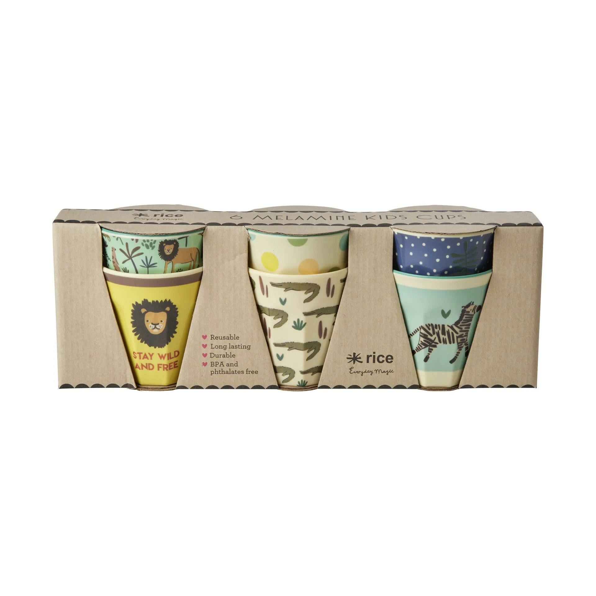 Set de 6 vasos Rice small, Multi RICE
