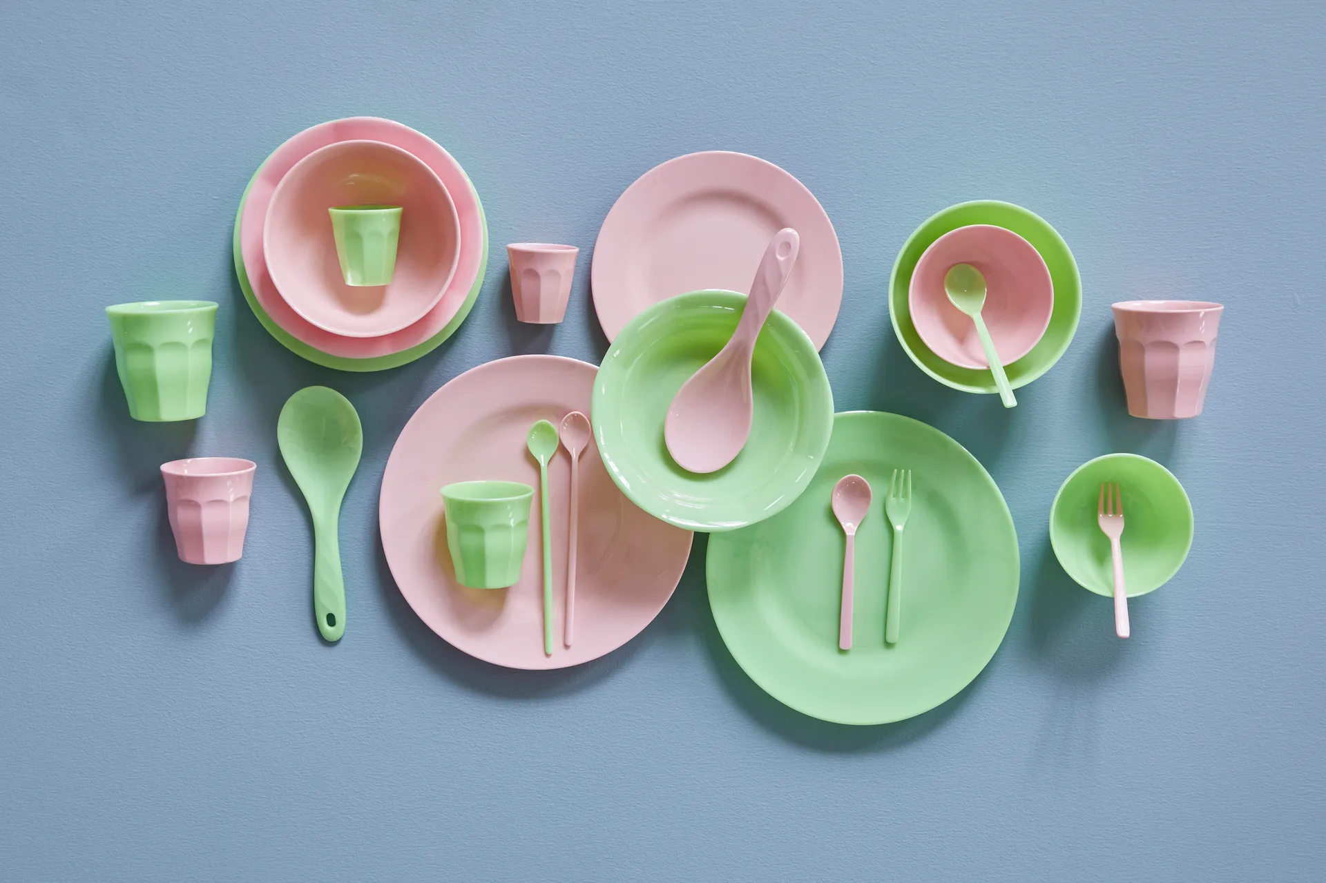 Set de platos Rice melamina Ø26 cm, 6-pack, Yippie yippie yeah RICE