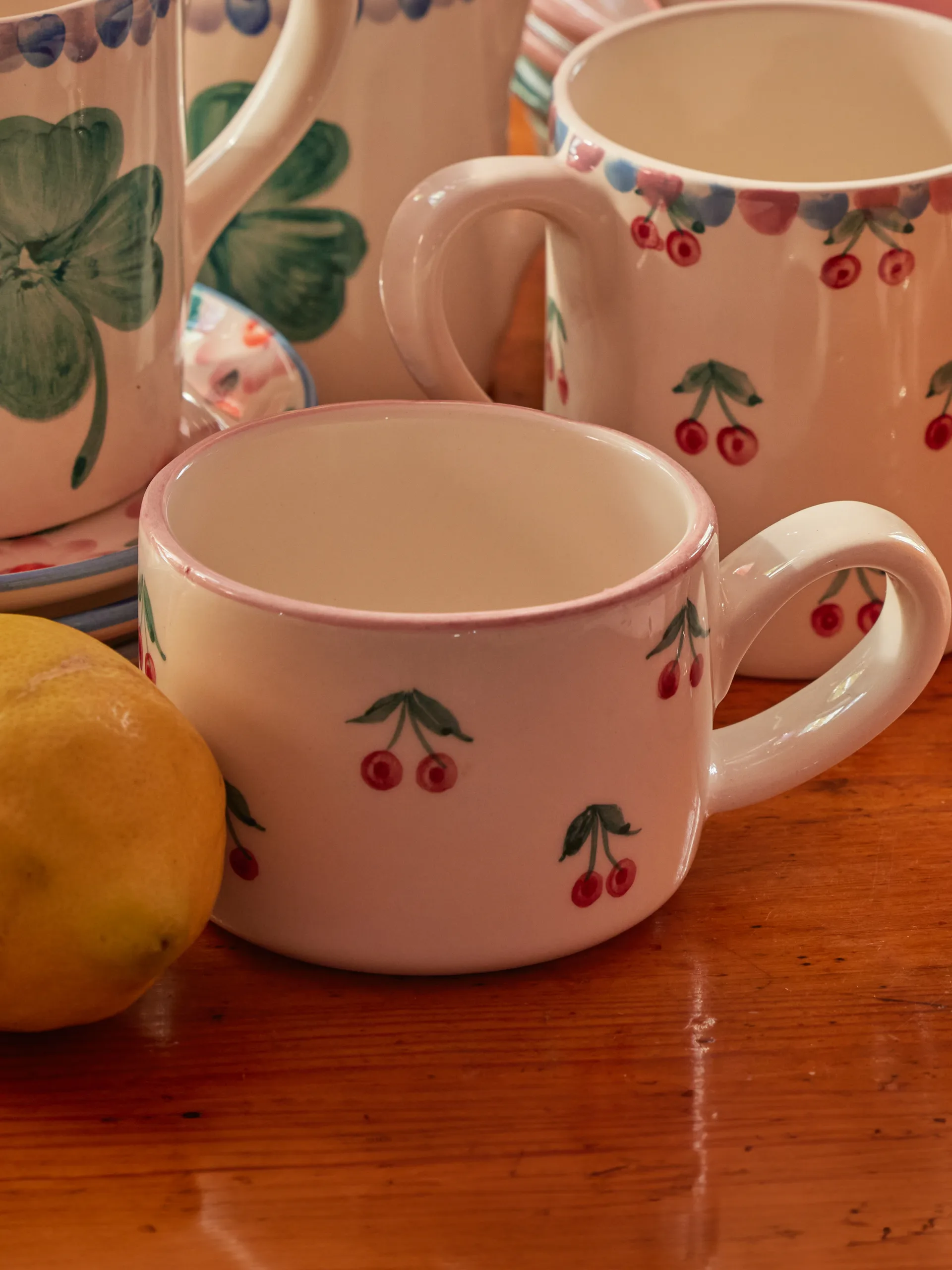 Taza de cerámica Rice 20 cl, Cherry RICE