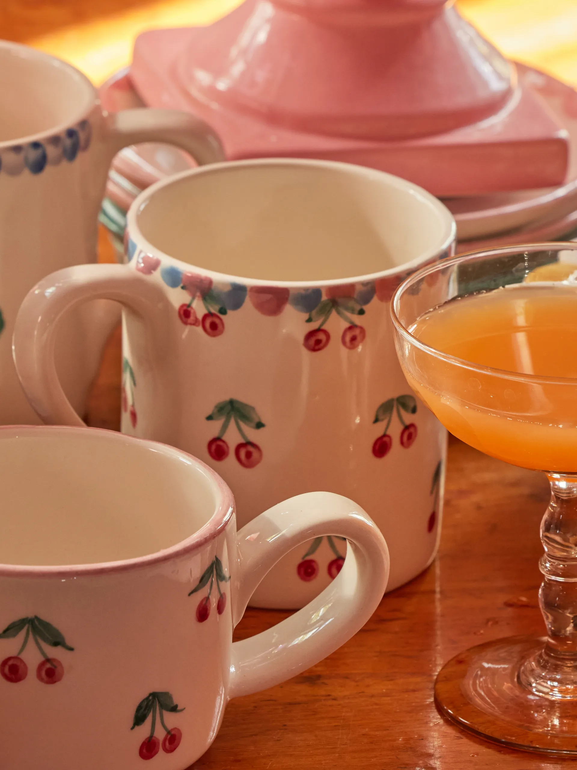 Taza de cerámica Rice 42 cl, Cherry RICE