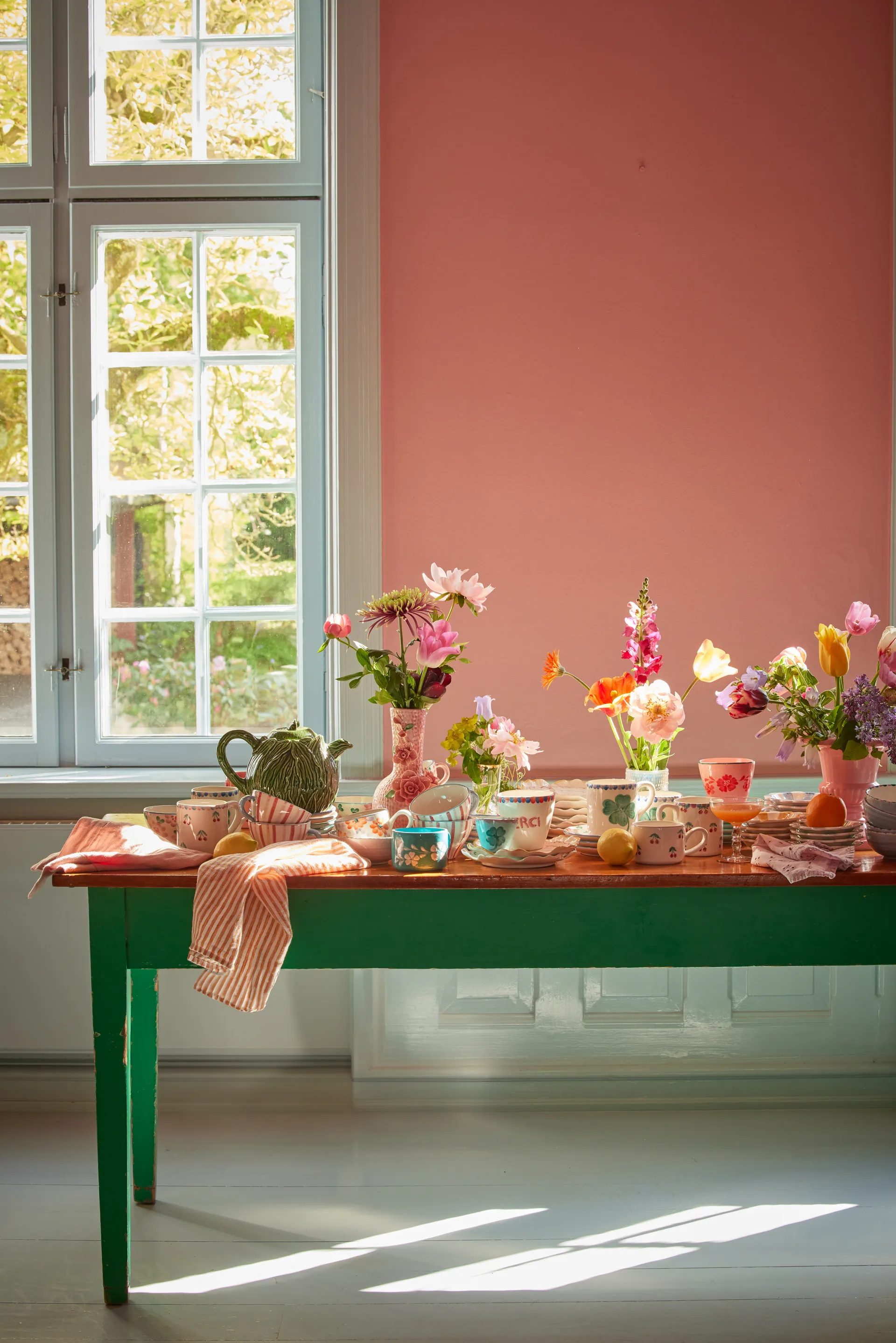 Taza de cerámica Rice 42 cl, Cherry RICE