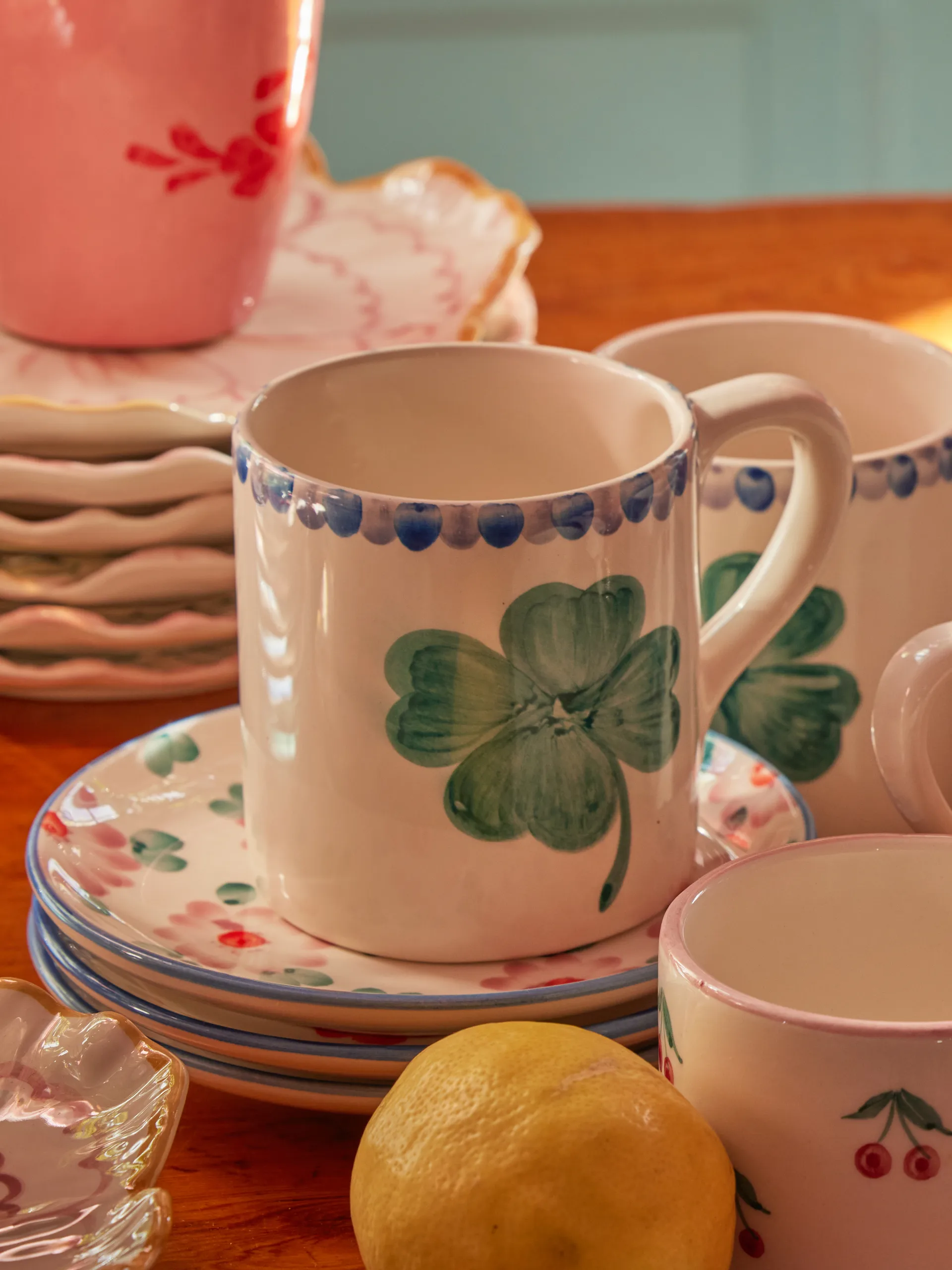 Taza de cerámica Rice 42 cl, Good Luck Clover RICE