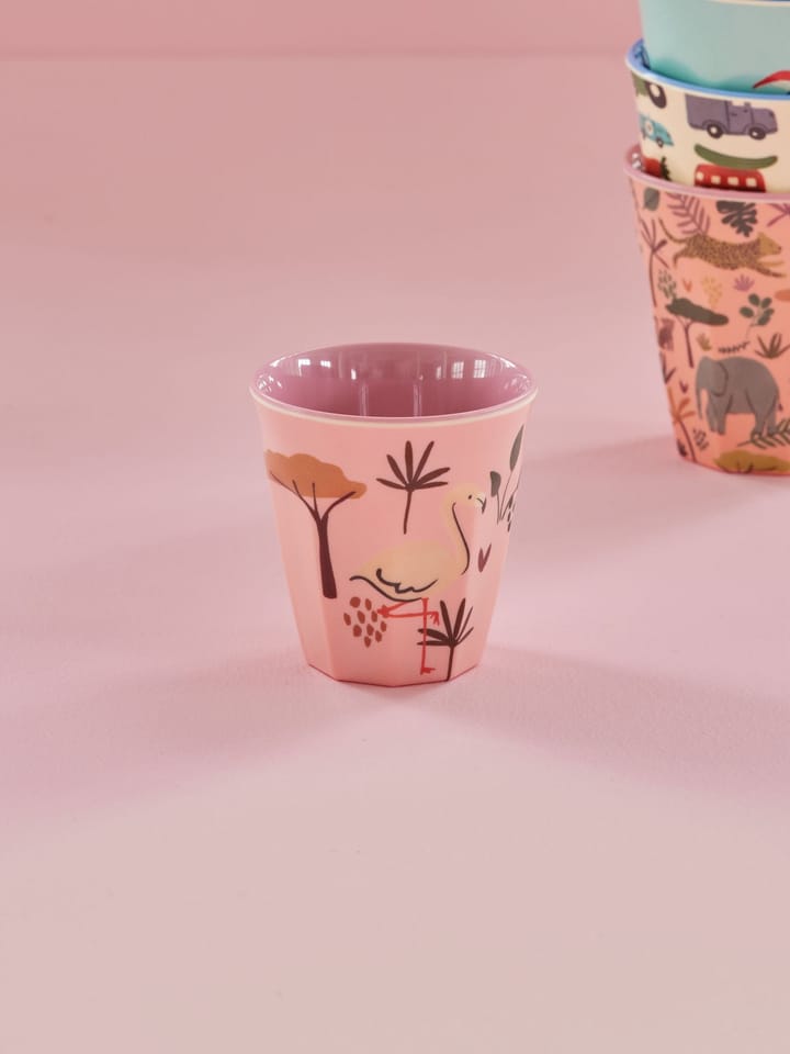 Taza infantil Rice melamina, Animal de la jungla azul RICE