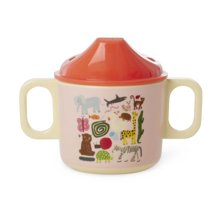 Taza infantil Rice wildlife con dos asas 25 cl - Pink - RICE