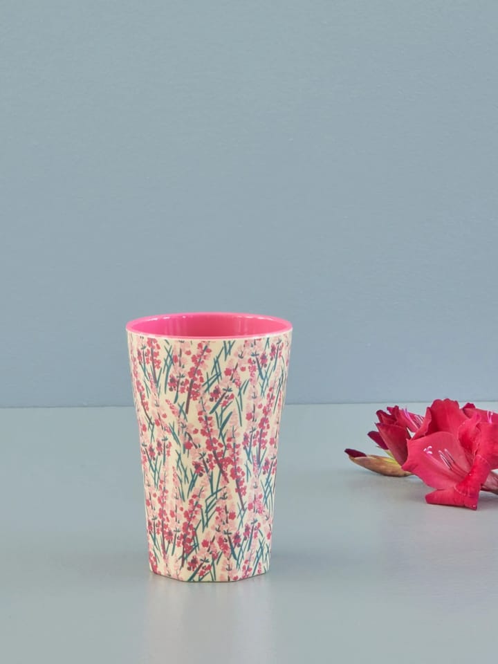Taza melamina Rice alta, Floral field RICE