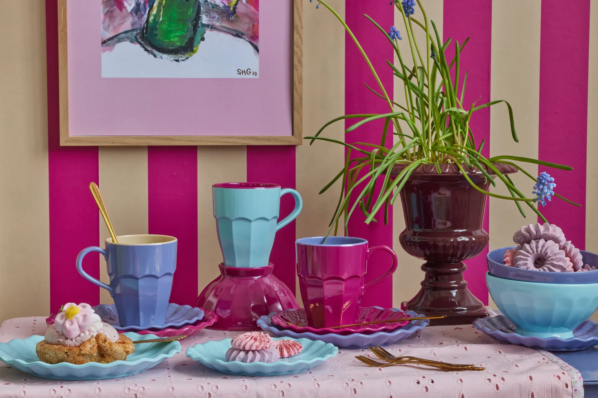 Taza melamina Rice, Lavanda RICE