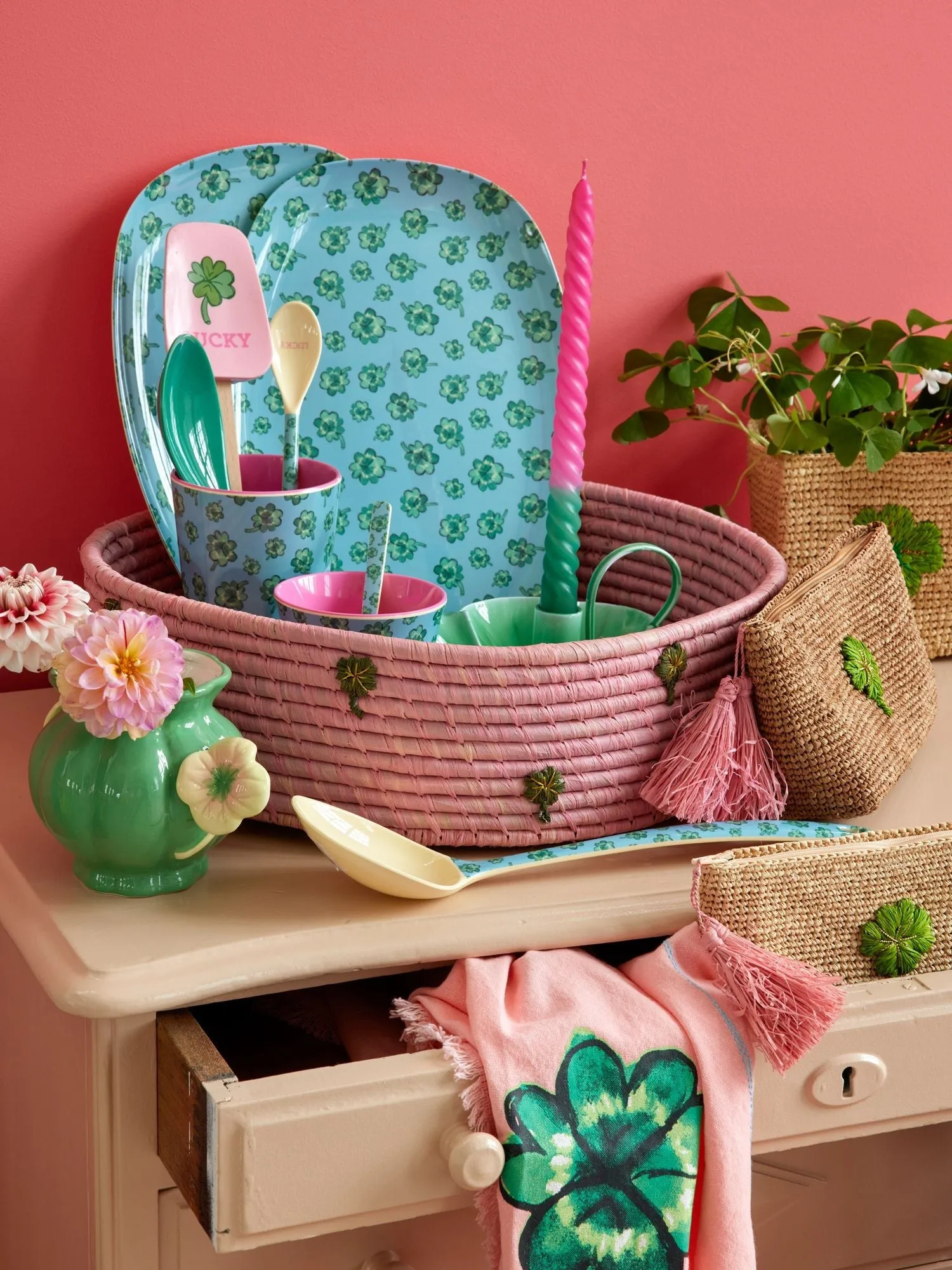 Taza melamina Rice mediana, Buena suerte RICE