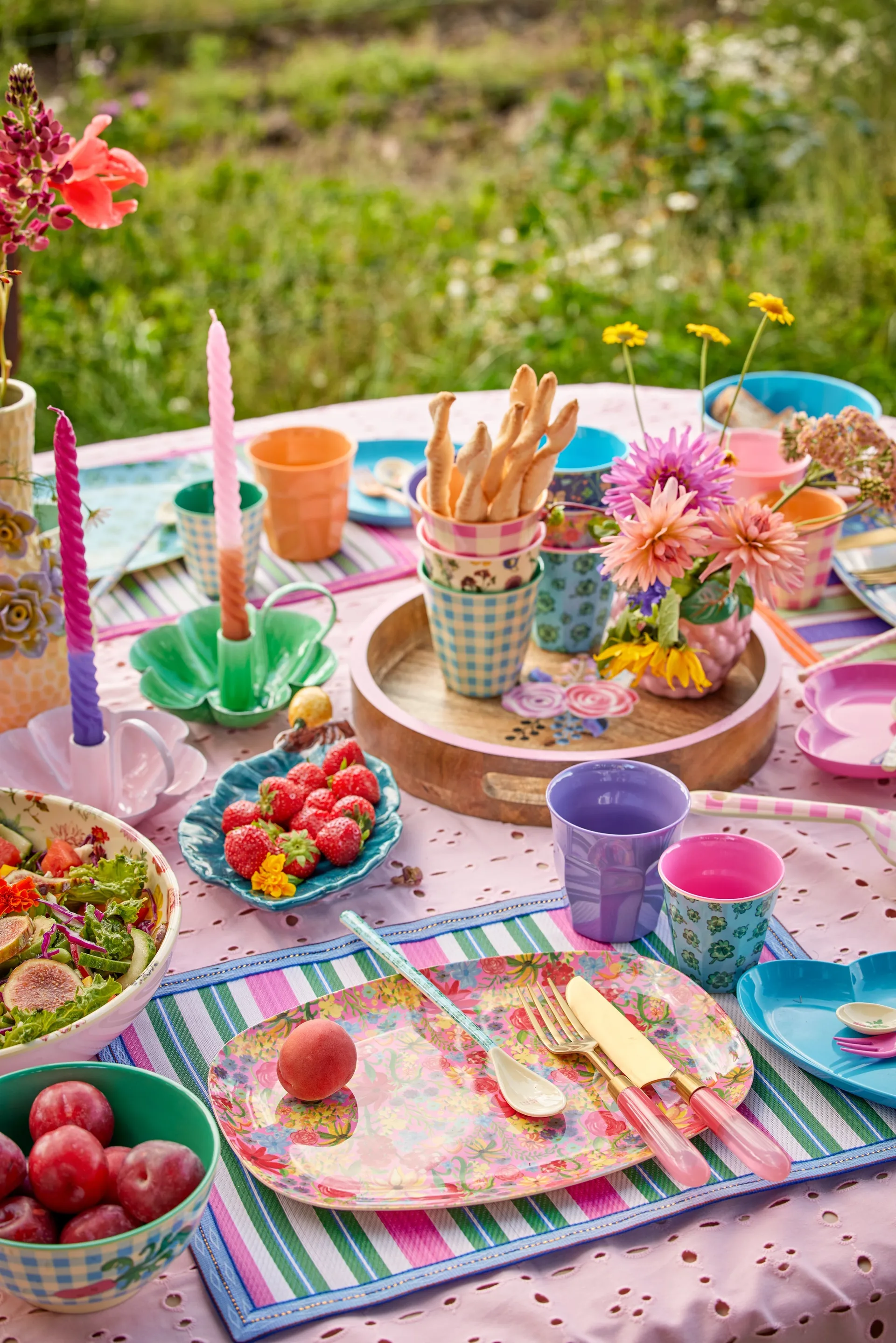 Taza melamina Rice mediana, Buena suerte RICE