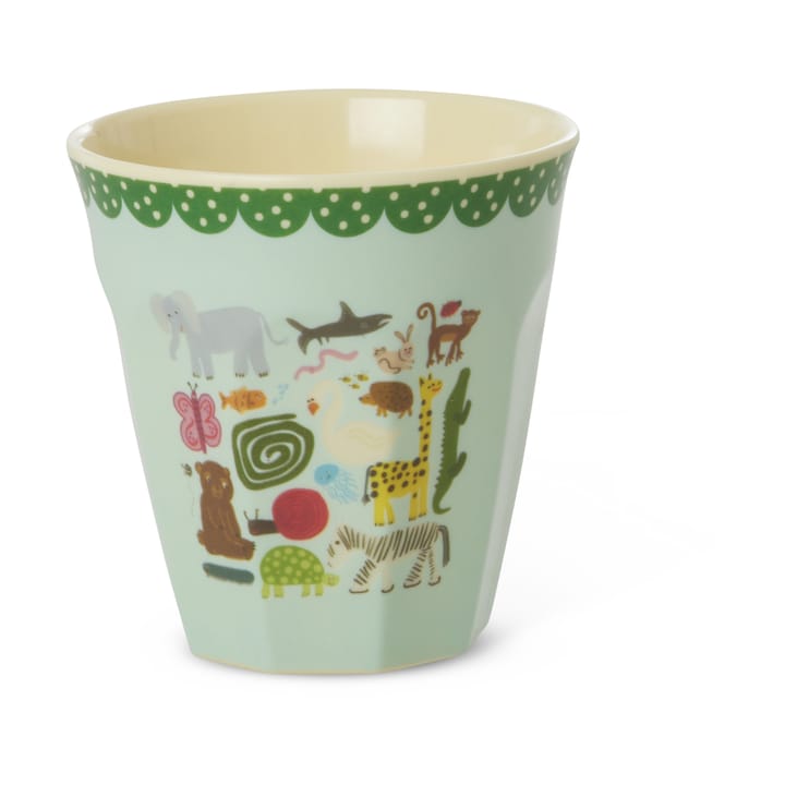 Taza melamina Rice mediana - Wildlife mint - RICE