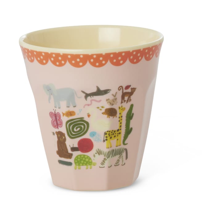 Taza melamina Rice mediana - Wildlife pink - RICE