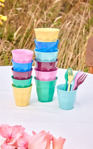 Tazas pequeñas Rice melamina, 6-pack - Show youre true colors - RICE