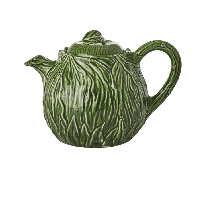 Tetera de cerámica Rice 1,6 L - Embossed kale design - RICE