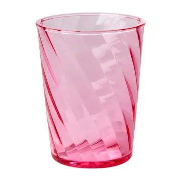 Vaso Rice Twisted Swirl acrílico 34 cl - Pink - RICE