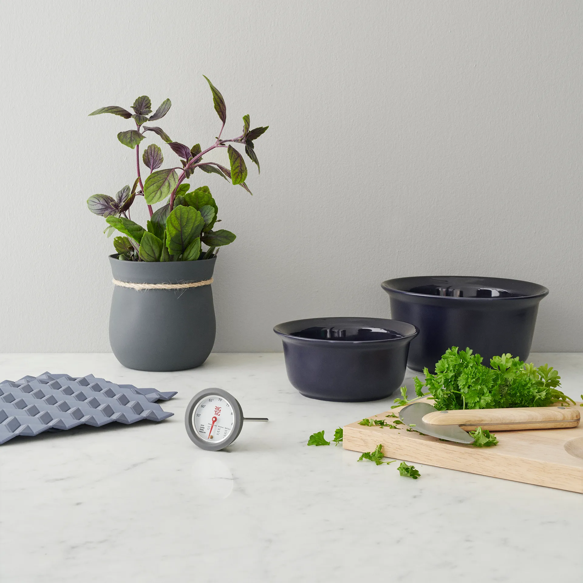 2 Agarradores HOLD-ON, gris RIG-TIG